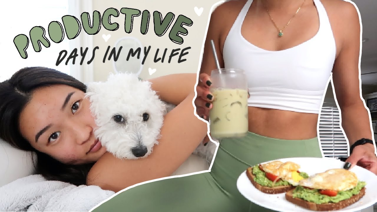 DAYS IN MY LIFE | How I Stay Productive + Work From Home!