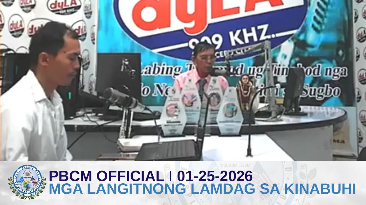 PBCM 01 25 2026 Mga Langitnong Lamdag sa Kinabuhi DYLA Cebu