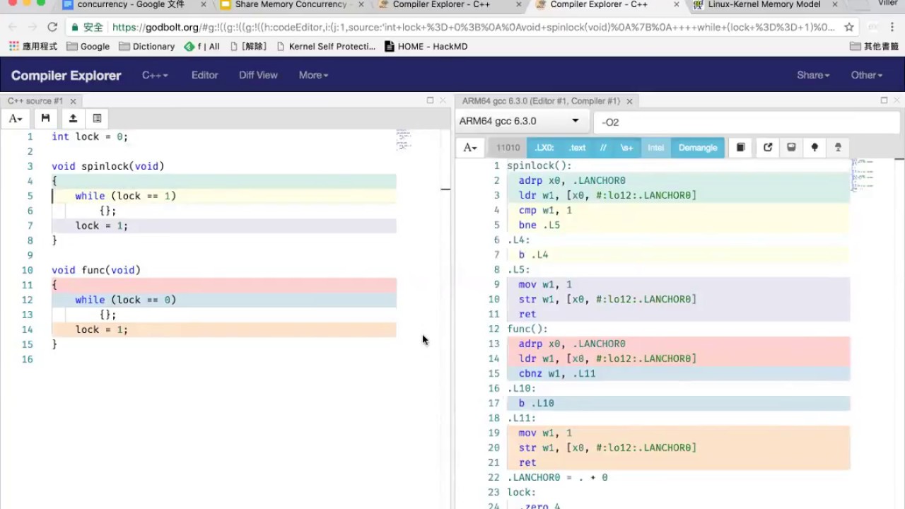 主題分享：Prerequisite Knowledge for Shared Memory Concurrency