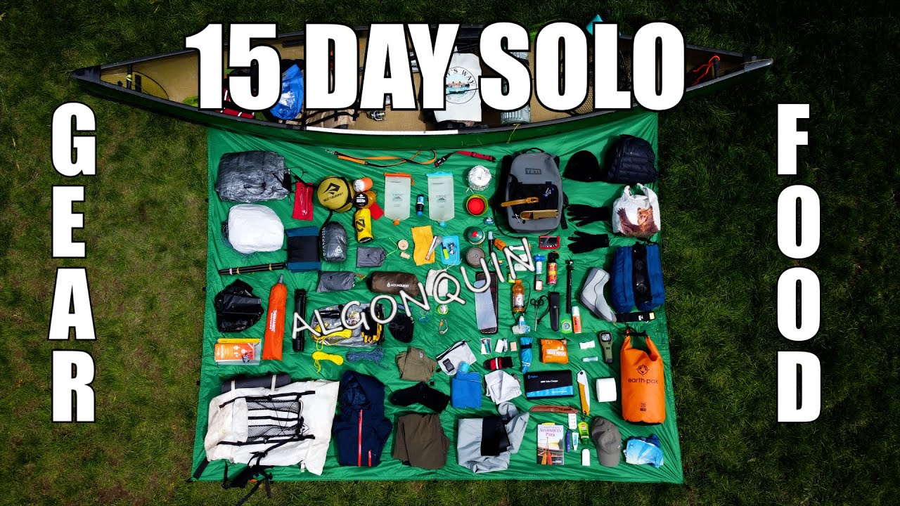 15 DAY ALGONQUIN - F.A.C.E. TRIP | PART 1 | GEAR & FOOD