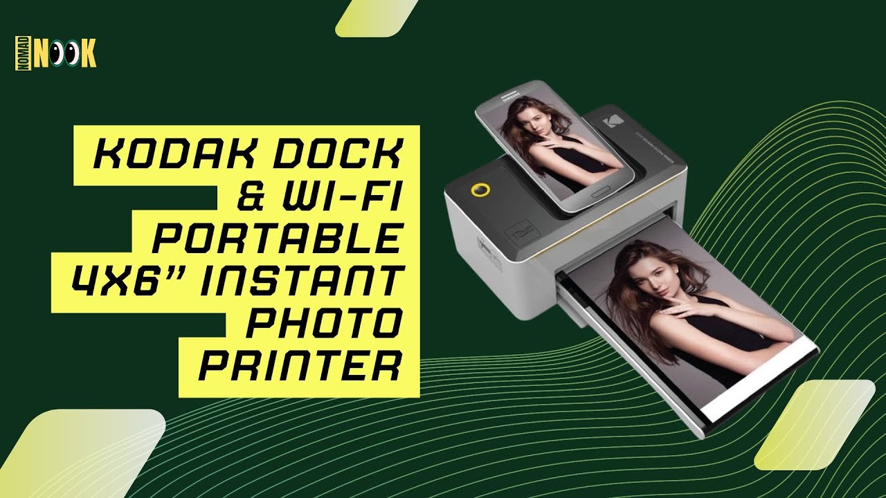 Kodak Dock & Wi-Fi Portable 4x6&rdquo; Instant Photo Printer - Nomad Nook