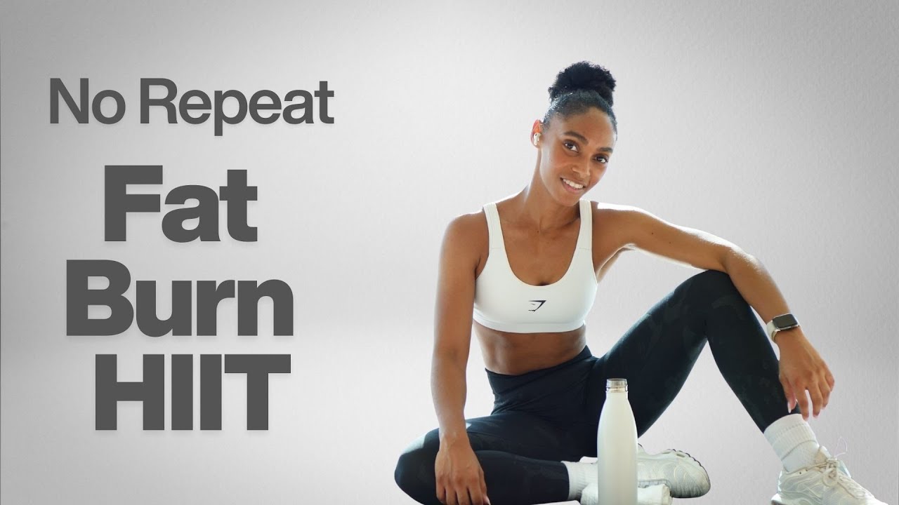 14 Min HIIT Fat Burn | No Repeat Full Body Workout 🔥