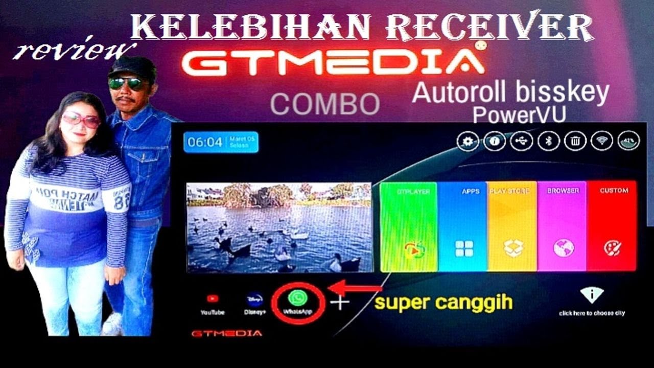 review gtmedia combo autorol bisskey poweVU