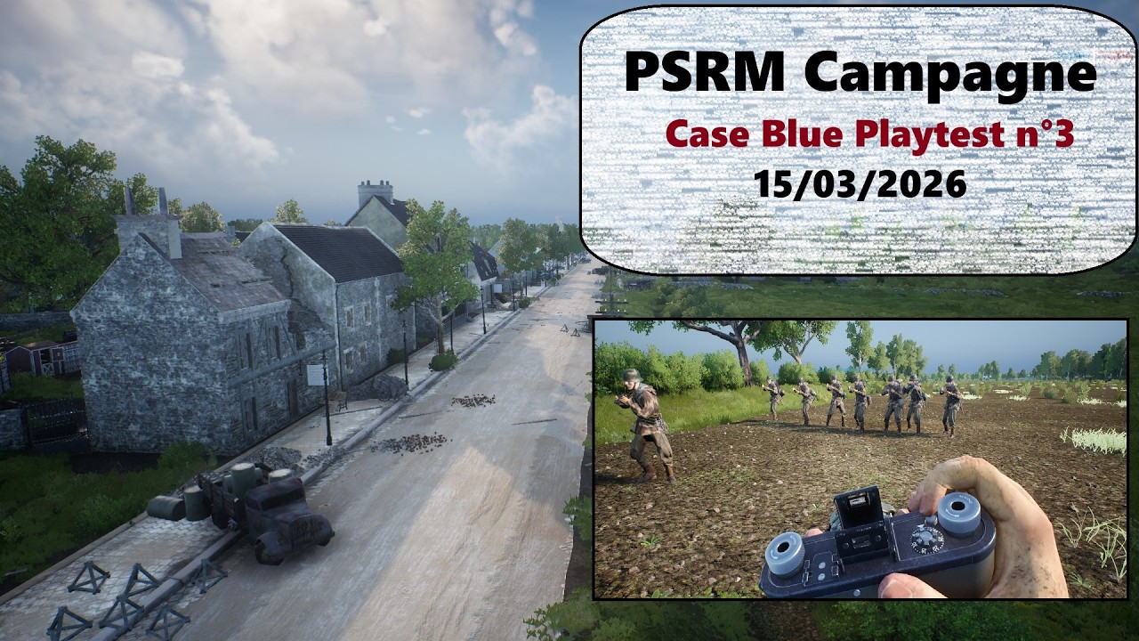 Squad44 : Un canon! [1-4] \PSRM Campagne | Case Blue Playtest n°3 | 15/03/2026/