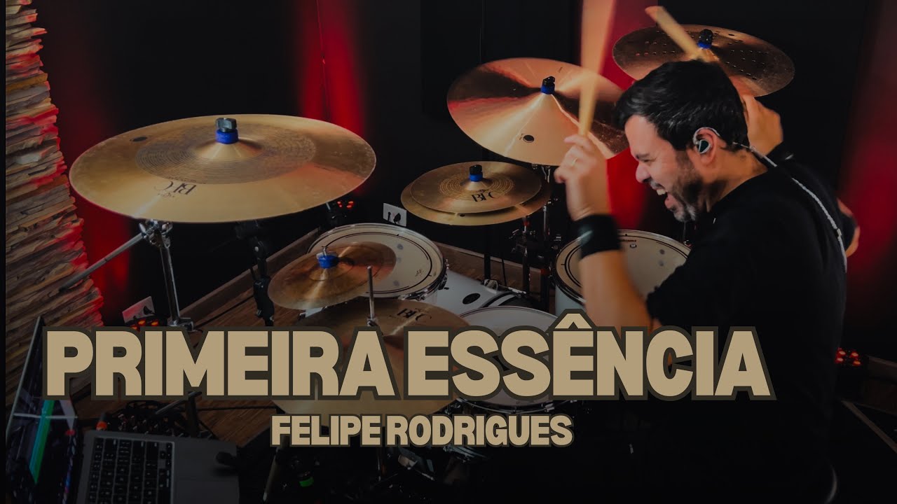 Primeira Essência | Felipe Rodrigues | #jcbatera #drumcover