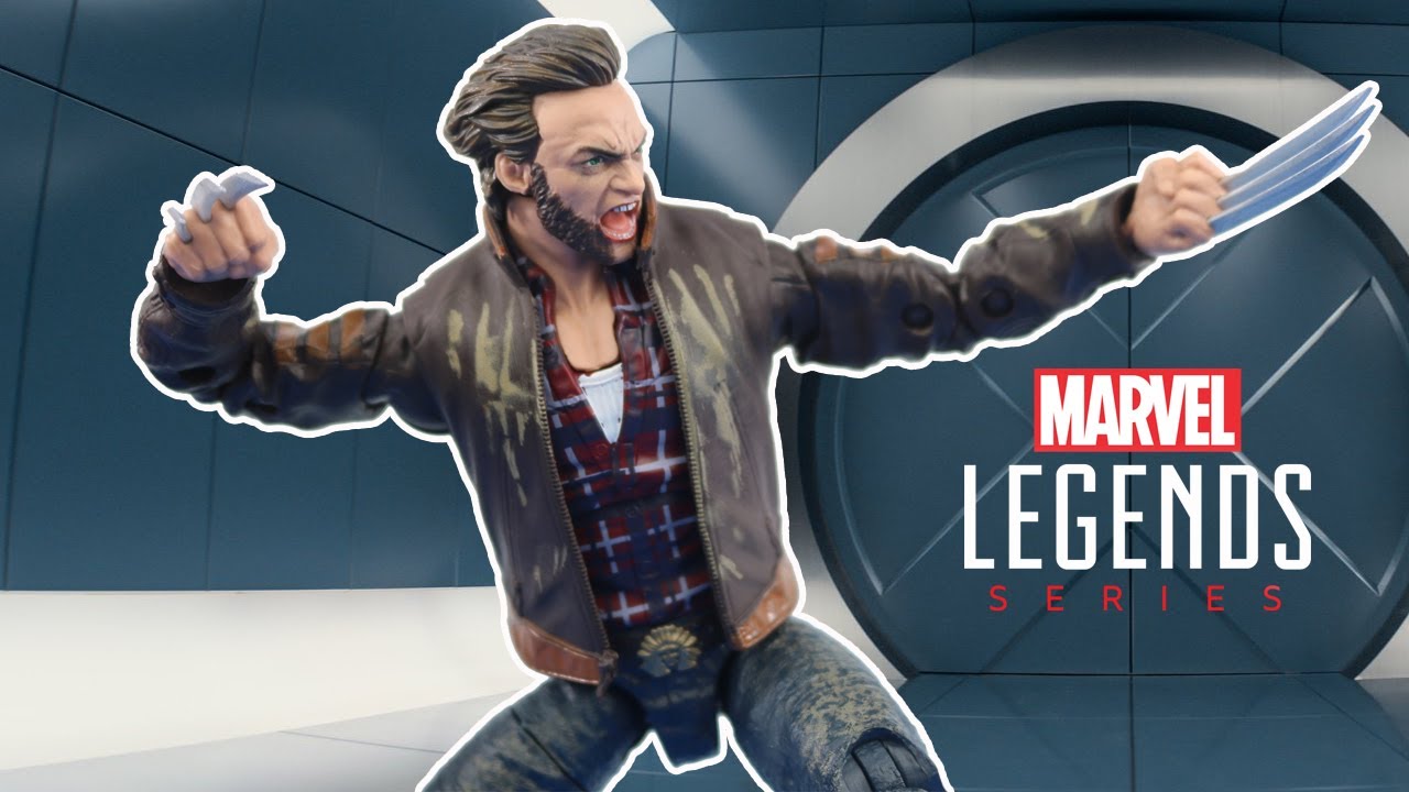 Marvel Legends LOGAN jaqueta filme X-Men Origens WOLVERINE Hugh Jackman Action Figure Review Hasbro