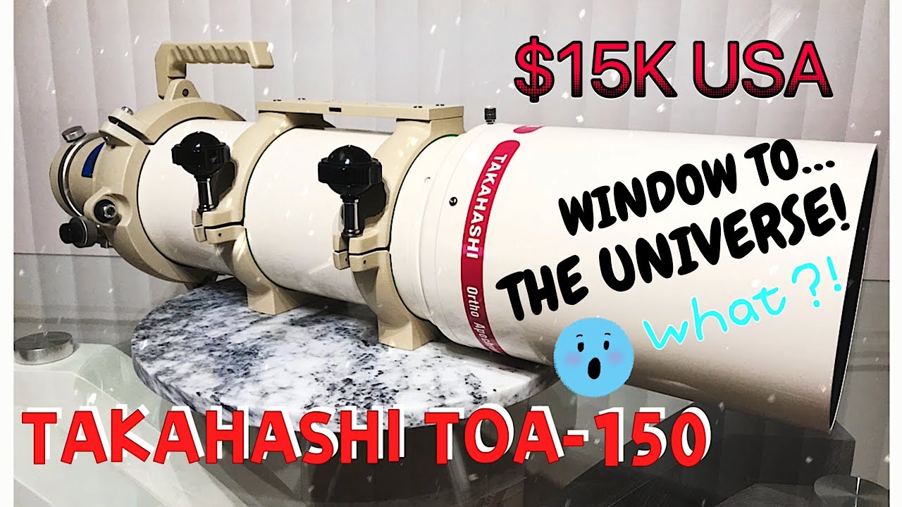 Takahashi TOA-150 Triplet Ortho Apochromat Refractor Telescope. The finest for Visual-Imaging work.