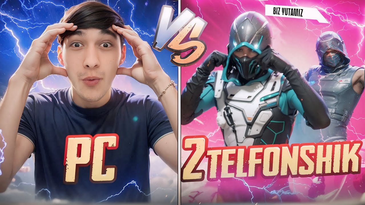 FREE FIRE DA 2 TELEFONSHIK KUCHLIMI YOKI 1 PC ? #garenafreefire #freefire 