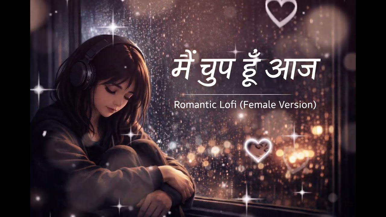 मैं चुप हूँ आज 💔 | Romantic Lofi Song | Female Version | Late Night Feel