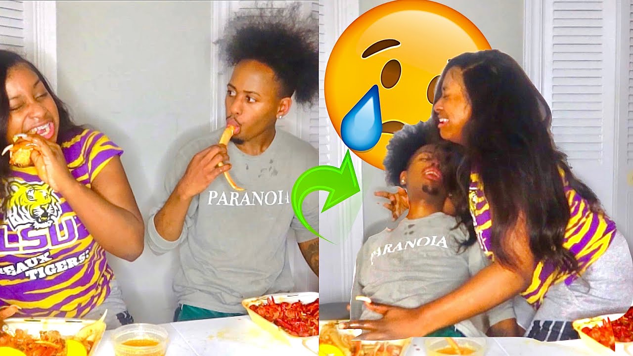 ALLERGIC REACTION PRANK ON GIRLFRIEND ** MUST WATCH **