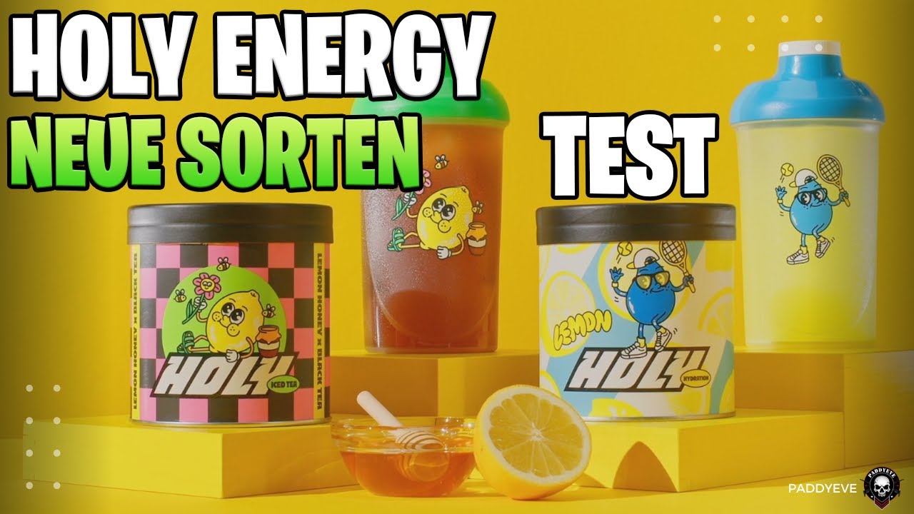 HOLY ENERGY PREVIEW🍋Lemon Honey Tea & Lemon Hydration Holy | Werbung Test+ Rabtattcode & Zubereitung