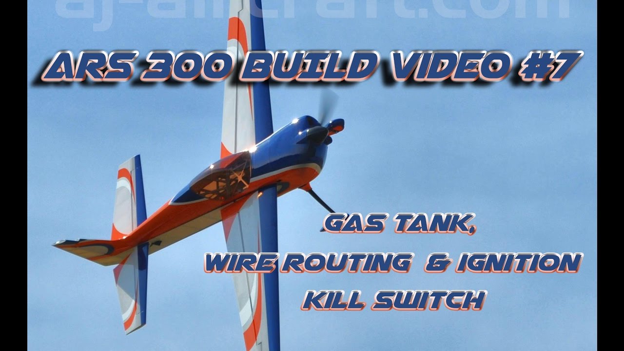 ARS 300 Build Video #7 Gas tank, wire Routing, Kill Switch, cowl