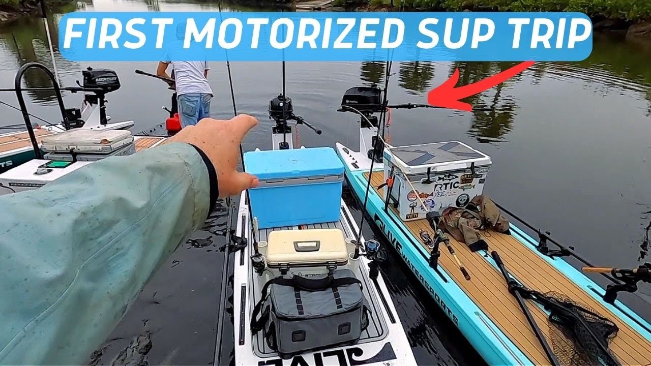 Successful First Trip On My Newly Motorized L2Fish Paddleboard (SUP)