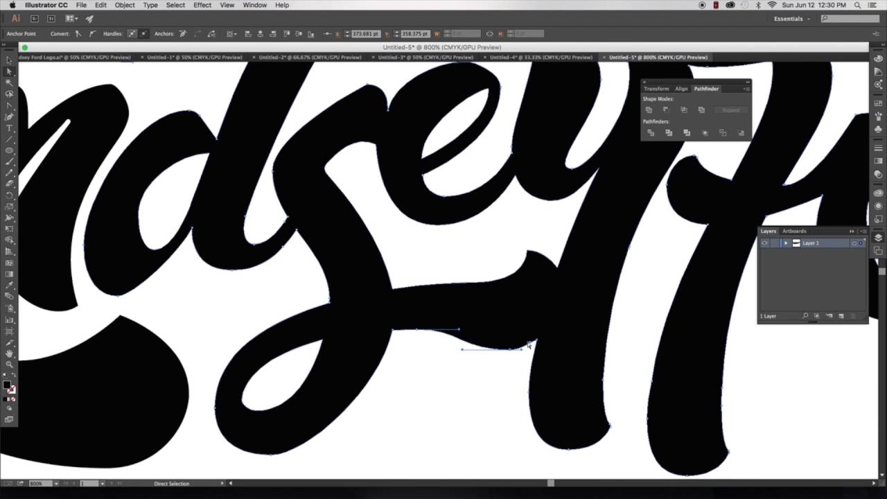 Lettering Workflow - Lindsey Ford Photography