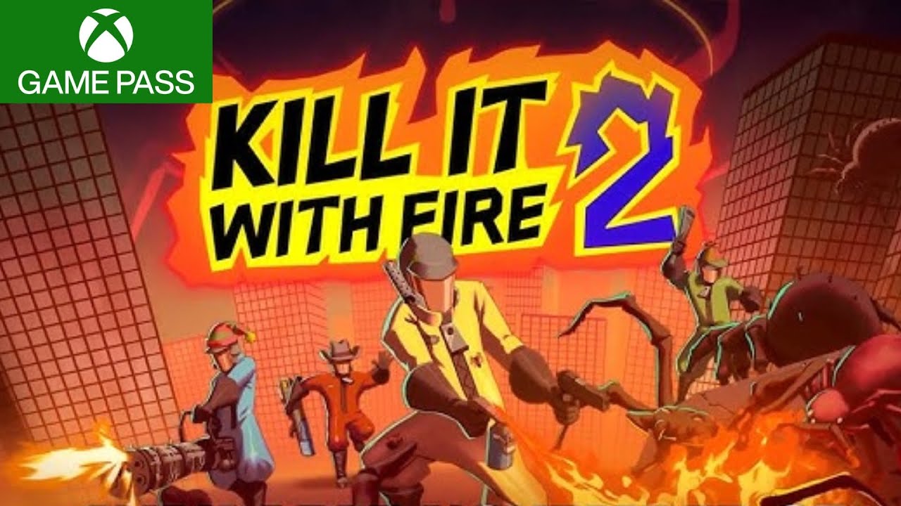 Kill It With Fire 2: как играть в кооперативе + первые головоломки