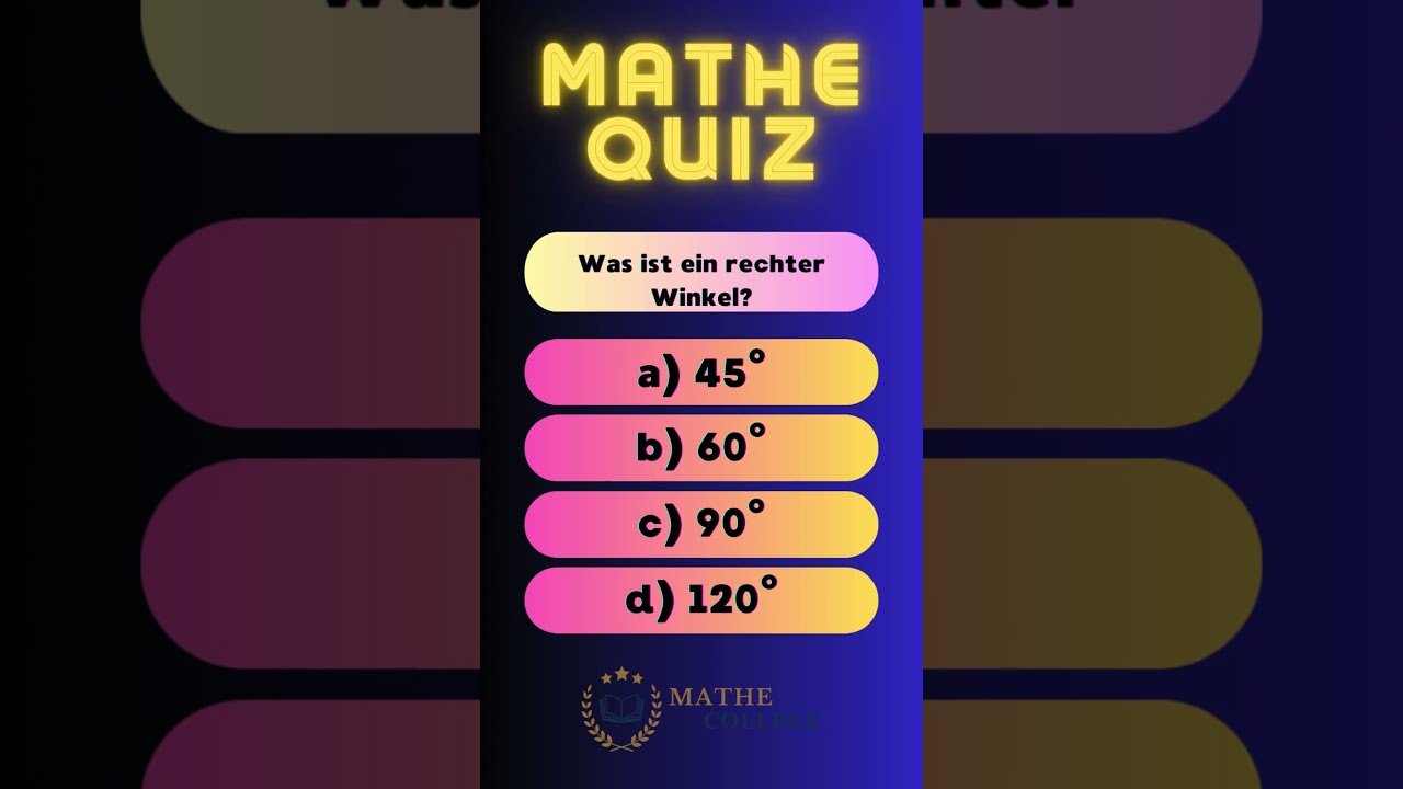 Teste dein Geometrie-Wissen! 🔺📐 Mathe-Quiz für Schüler – Schaffst du alle? 