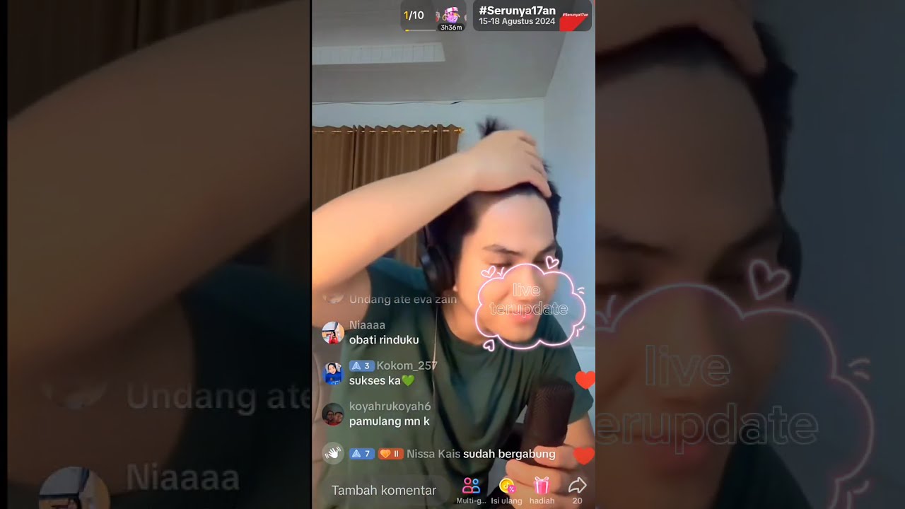 Wulan Lida dan Zainul Basyar full live digoda bunda Zailan, katanya lagi saling kangen