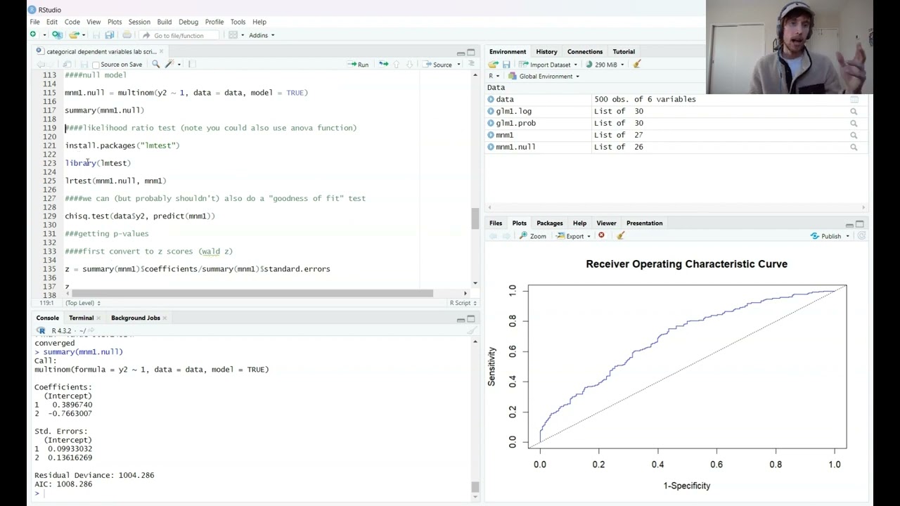 Introduction to GLM in R: Binary, Multinomial, and Ordinal Logistic Regression (Part 2)