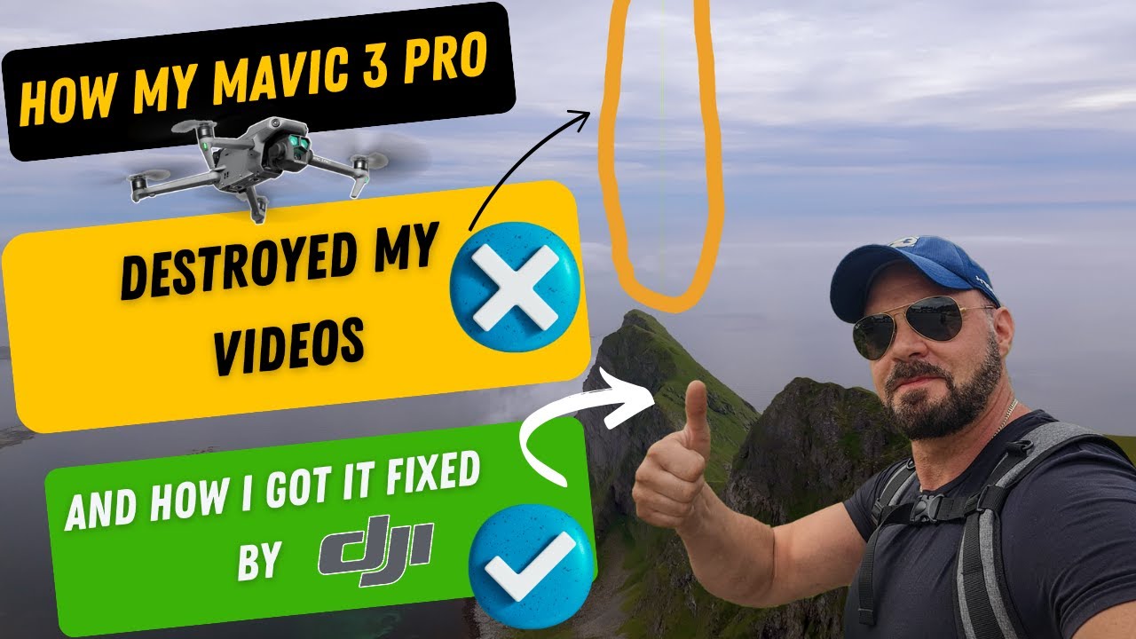 How my Mavic 3 Pro destroyed my videos - Vertical line error