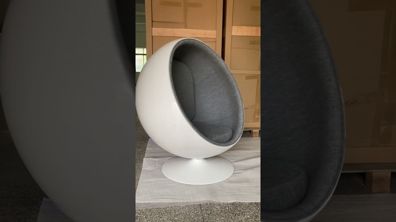 Lounge seating iconic design Eero Aarnio ball chair replica #loungechair #iconicdesign