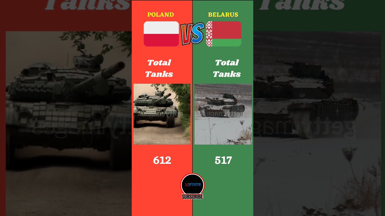 Poland Vs Belarus Military Comparison || #poland #belarus #battle #russia #europe