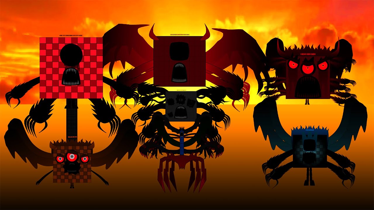 Uncannyblocks Band But Different Nightmare (1B-1T-1Q-1Qn) Remix-2 | Uncanny Music 2024
