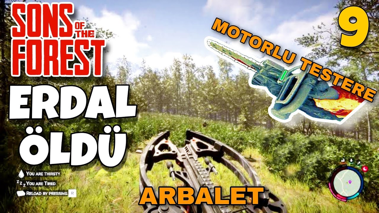 ARBALET VE ŞARJLI TESTERE BULDUK/ ERDAL ÖLDÜ 😥/ ARTIK İŞLER KOLAYLAŞIYOR AMA YAMYAMLAR ÇOK KALABALIK