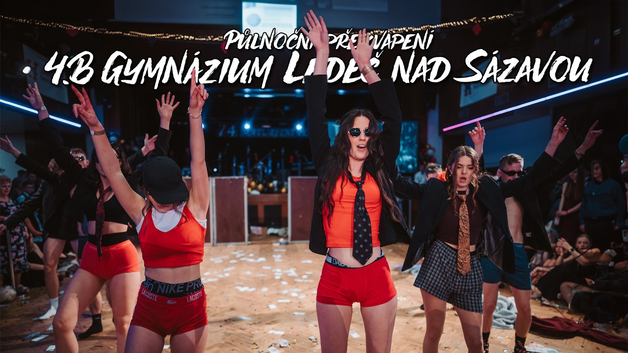 Půlnoční překvapení 4.B Gymnázium Ledeč nad Sázavou 2026