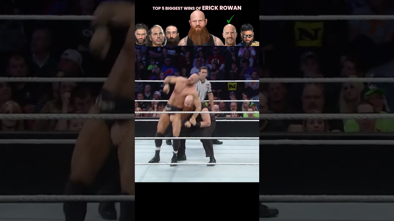 Top 5 Biggest Wins of Erick Rowan #wwe #wwewrestler #ericktowan