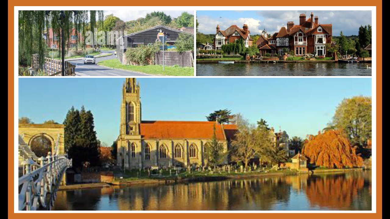 Walk in England 's Most Beautiful Town - Marlow