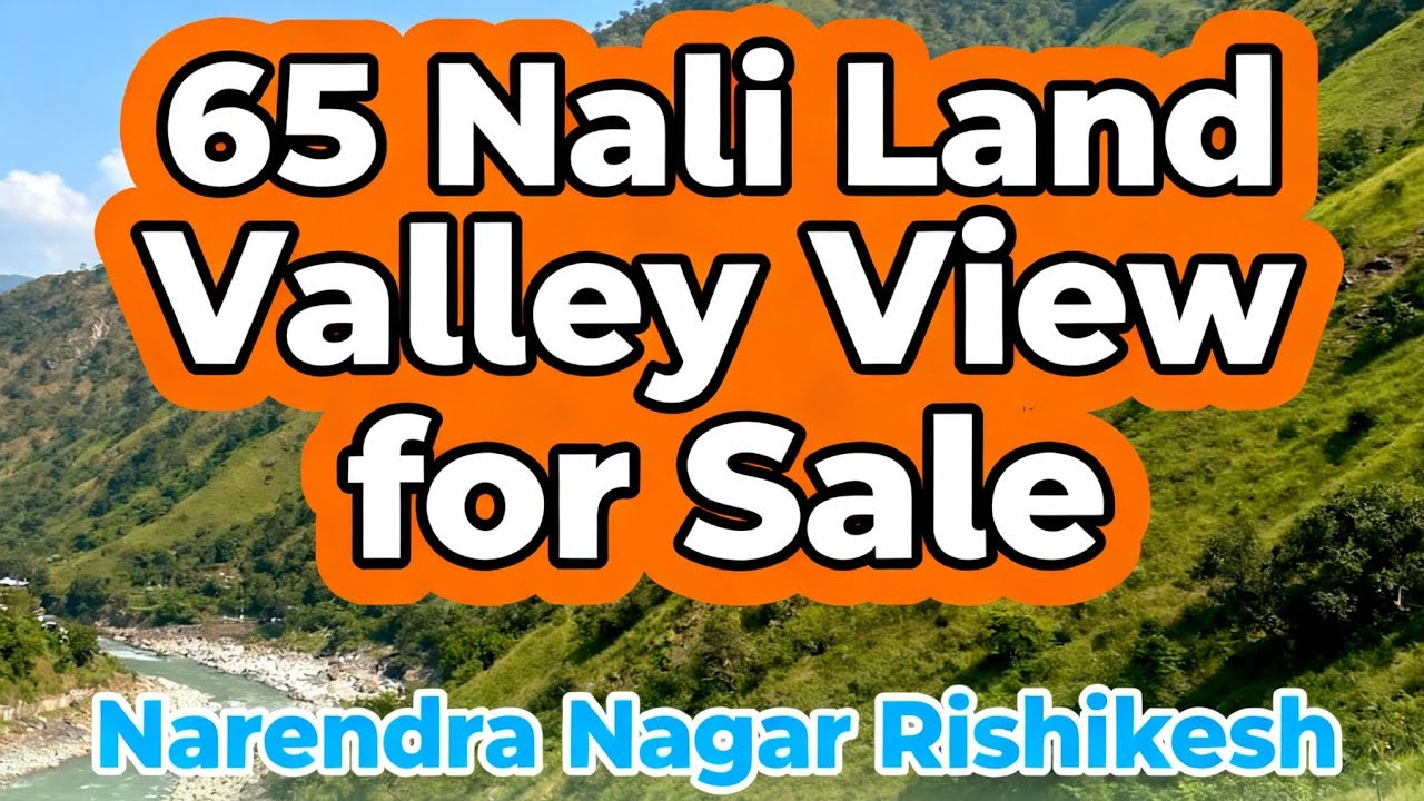🔑 Best Investment Near Rishikesh | 65 Nali Tapu Style Land | HimParvat Property Solution