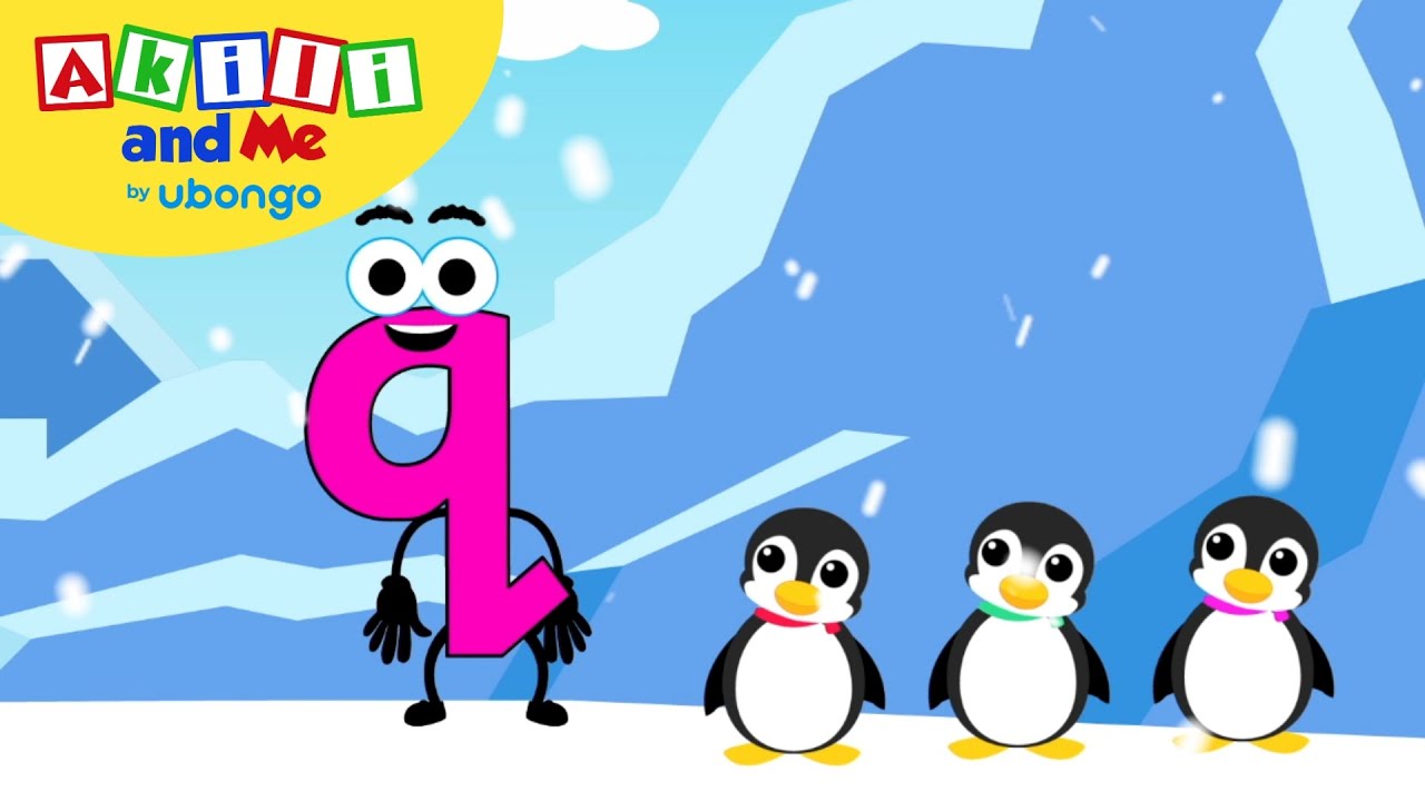 Learn Letter Q! | The Alphabet with Akili | Cartoons for Preschoolers