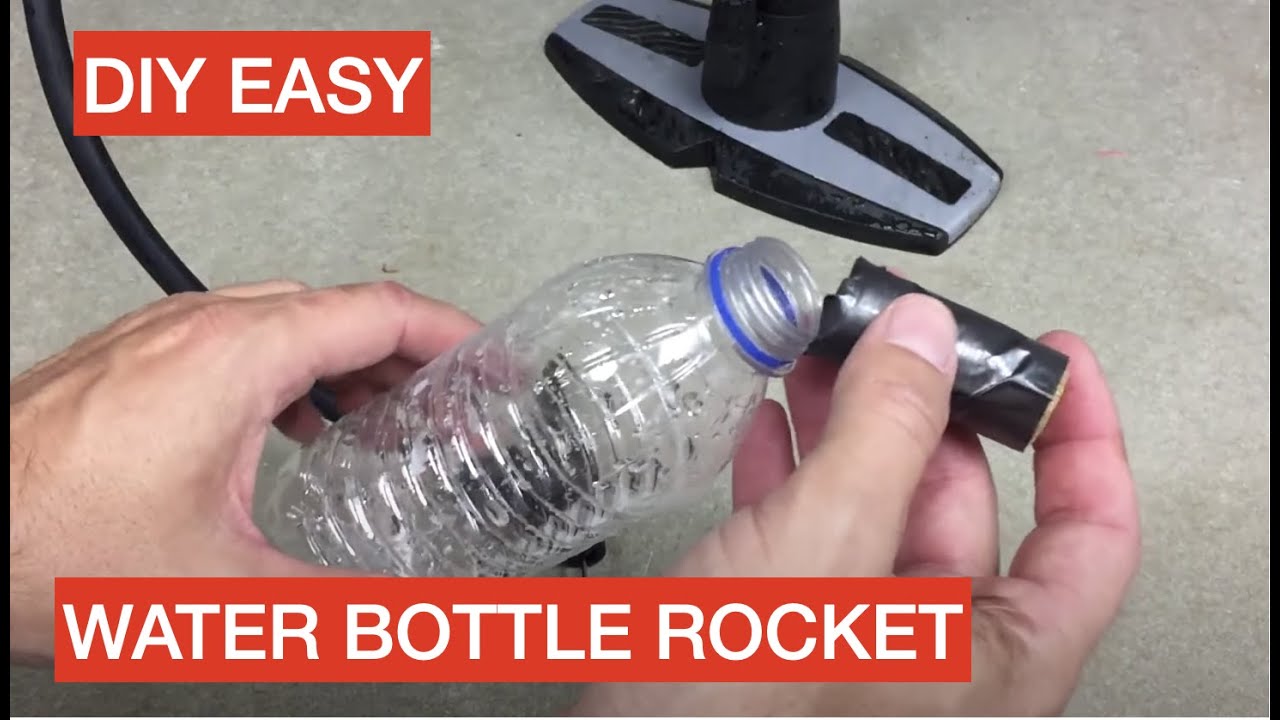 DIY Water bottle rocket