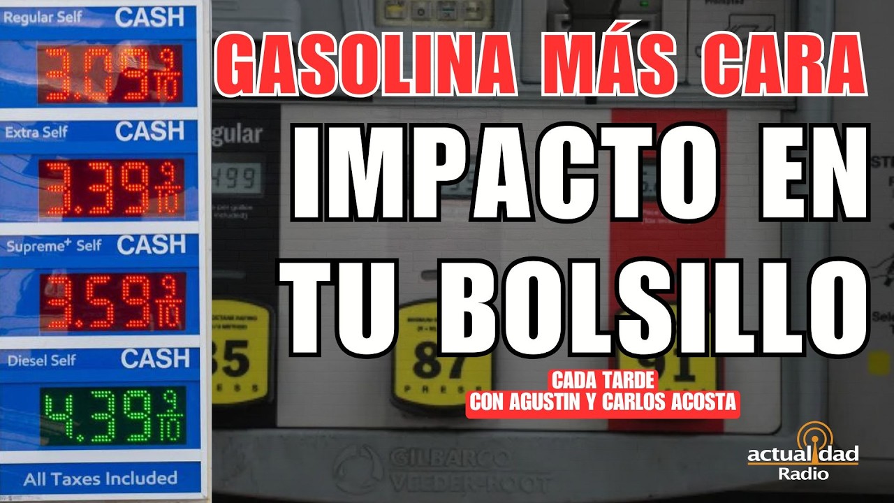 Gasolina más cara: lo que está pasando con el petróleo y por qué afecta tu bolsillo | Cada Tarde