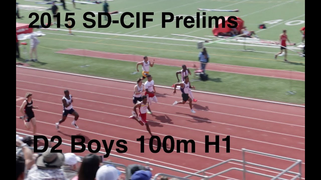 15' CIF-SD Prelims D2 Boys 100M H1