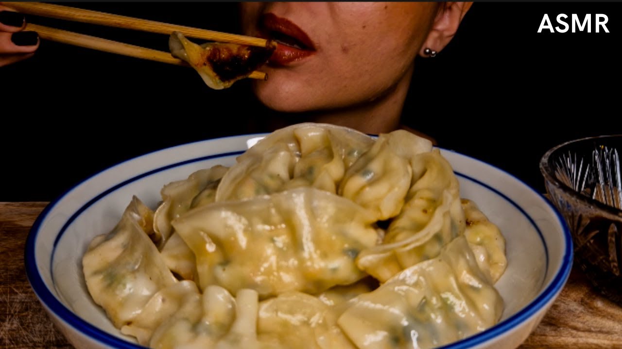 ASMR Shrimp Gyoza | no talking