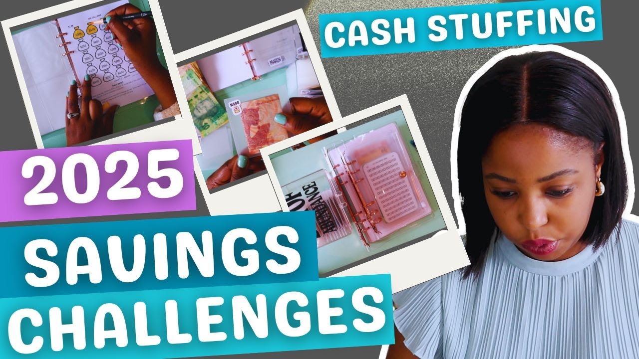 2025 SAVING CHALLENGES CASH STUFFING
