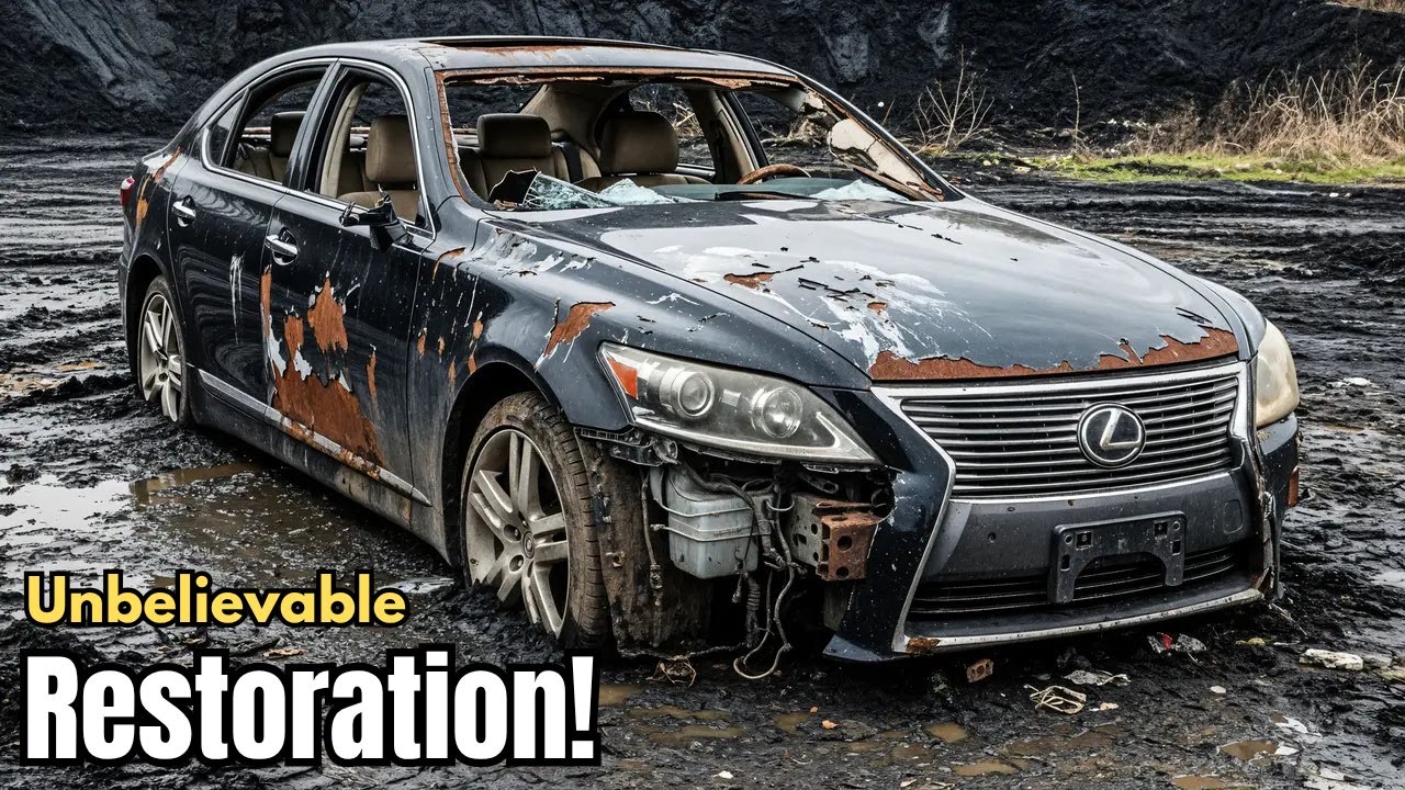 Reviving the Lexus LS600H | Watch the Million-Dollar Makeover Step by Step!