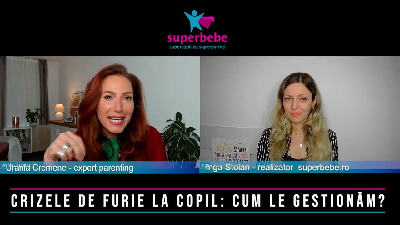 Crizele de furie la copil: cum le gestionăm?