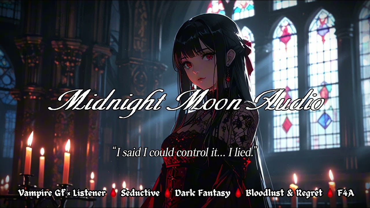 &ldquo;Vampire Girlfriend Loses Control''🩸🖤 | [Bloodlust & Comfort] [ Dark Romance] [F4A]