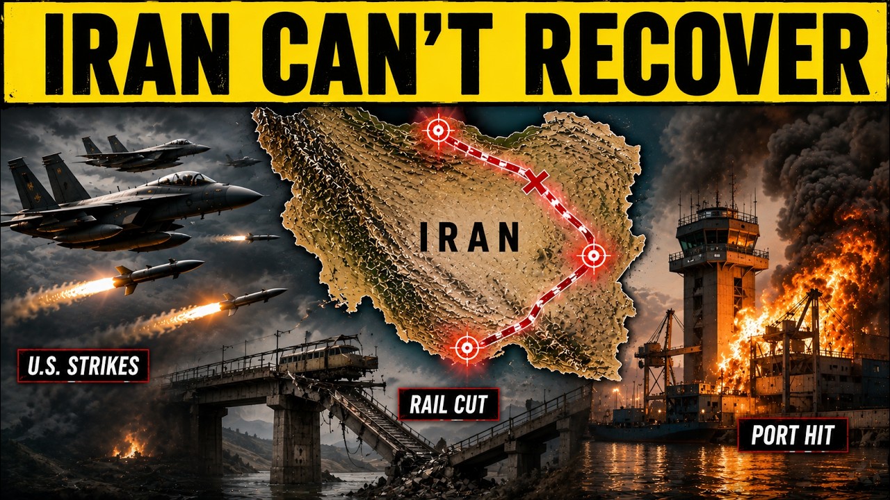 U.S. Military Just Did Something HUGE To Iran's Bridges And Power Plants
