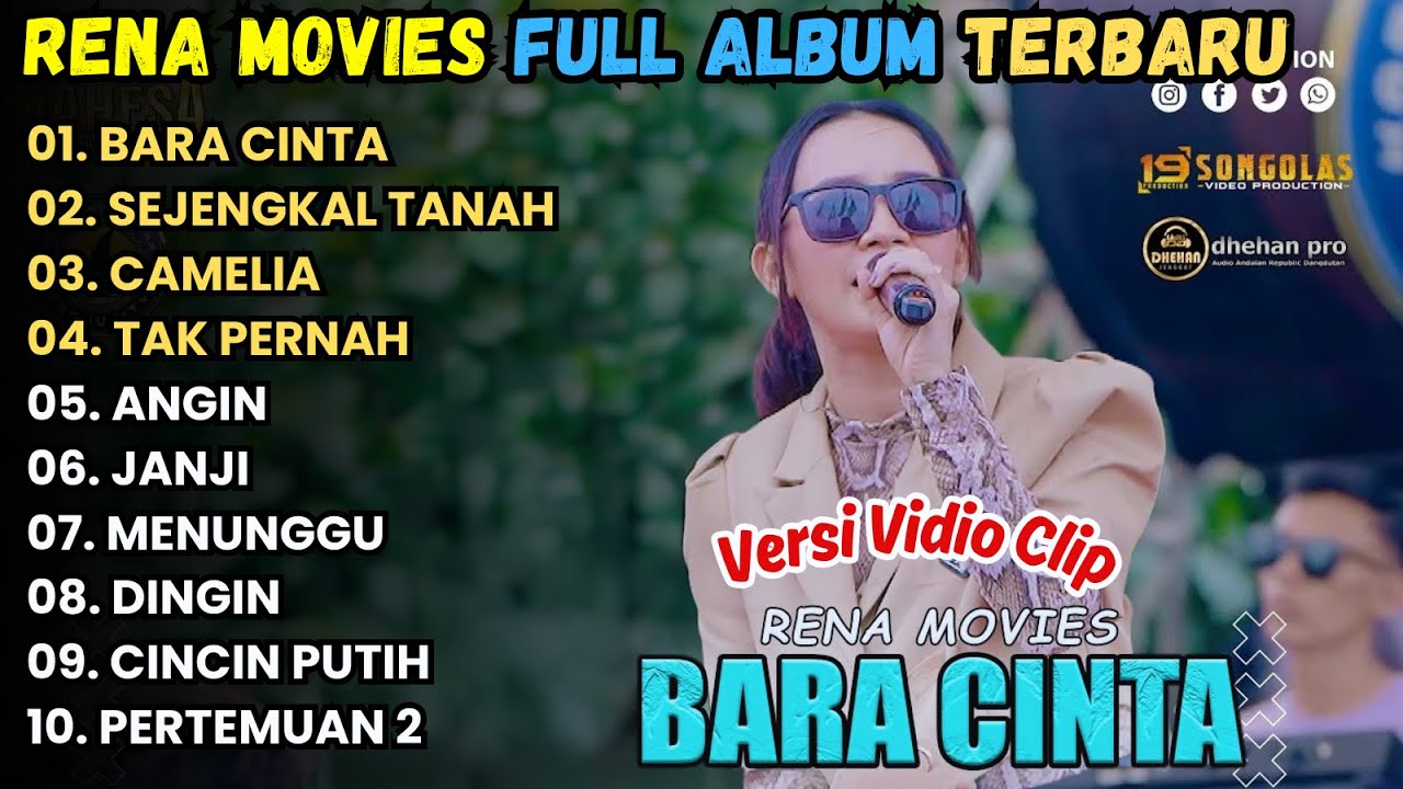 BARA CINTA - RENA MOVIES FULL ALBUM TERBARU 2025 || MAHESA MUSIK FULL ALBUM 2025