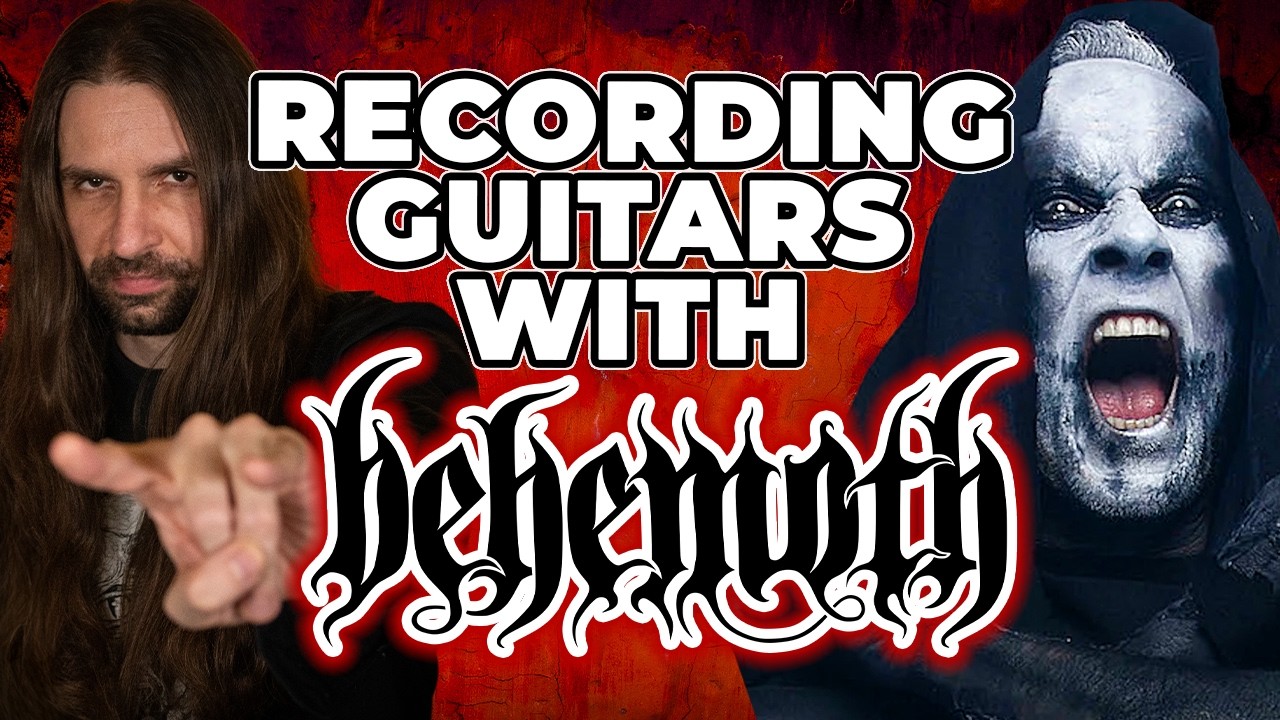Guitar Recording Tips with V. Santura (Triptykon, Behemoth, Panzerballet)