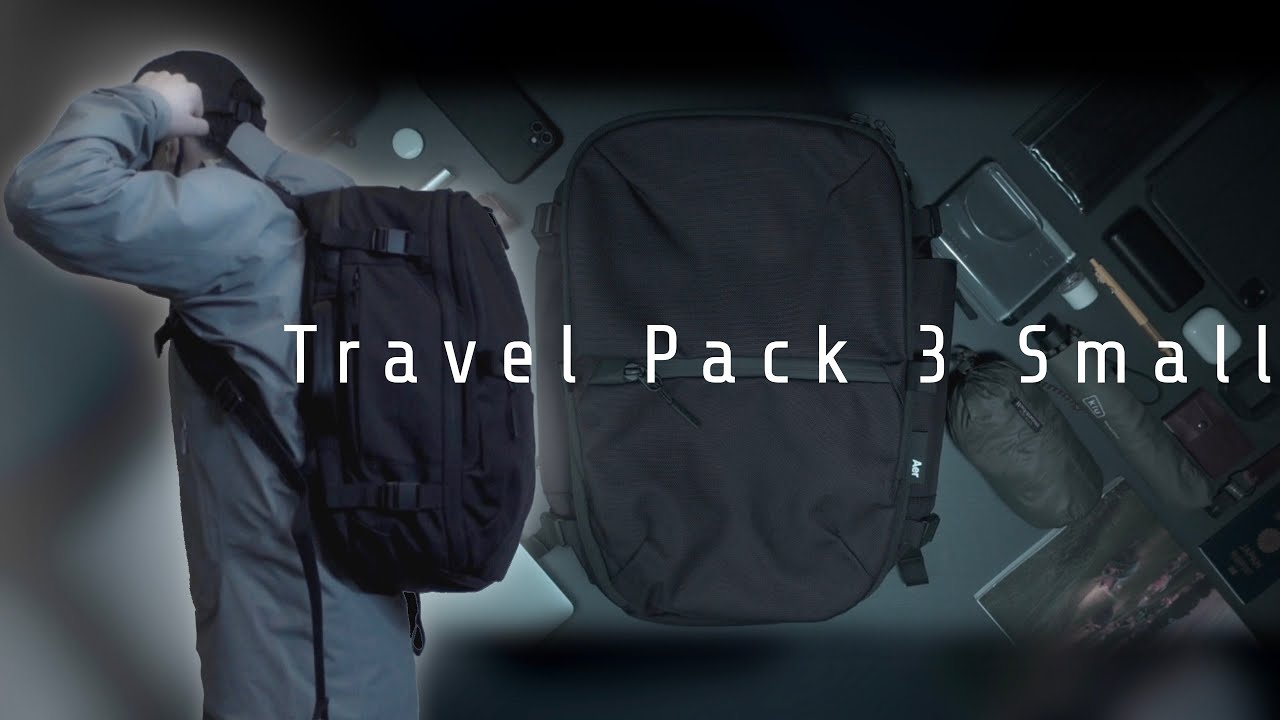 AER TRAVEL PACK 3 SMALL / High Quality Minimalist Travel Backpack - BPG_158