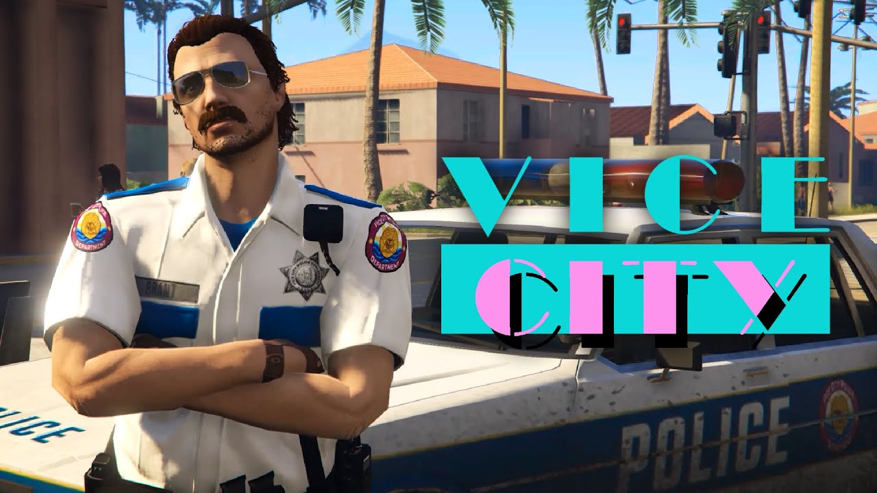 VICE CITY POLICE | Grand Theft Auto 5 RP (Vice City Map)