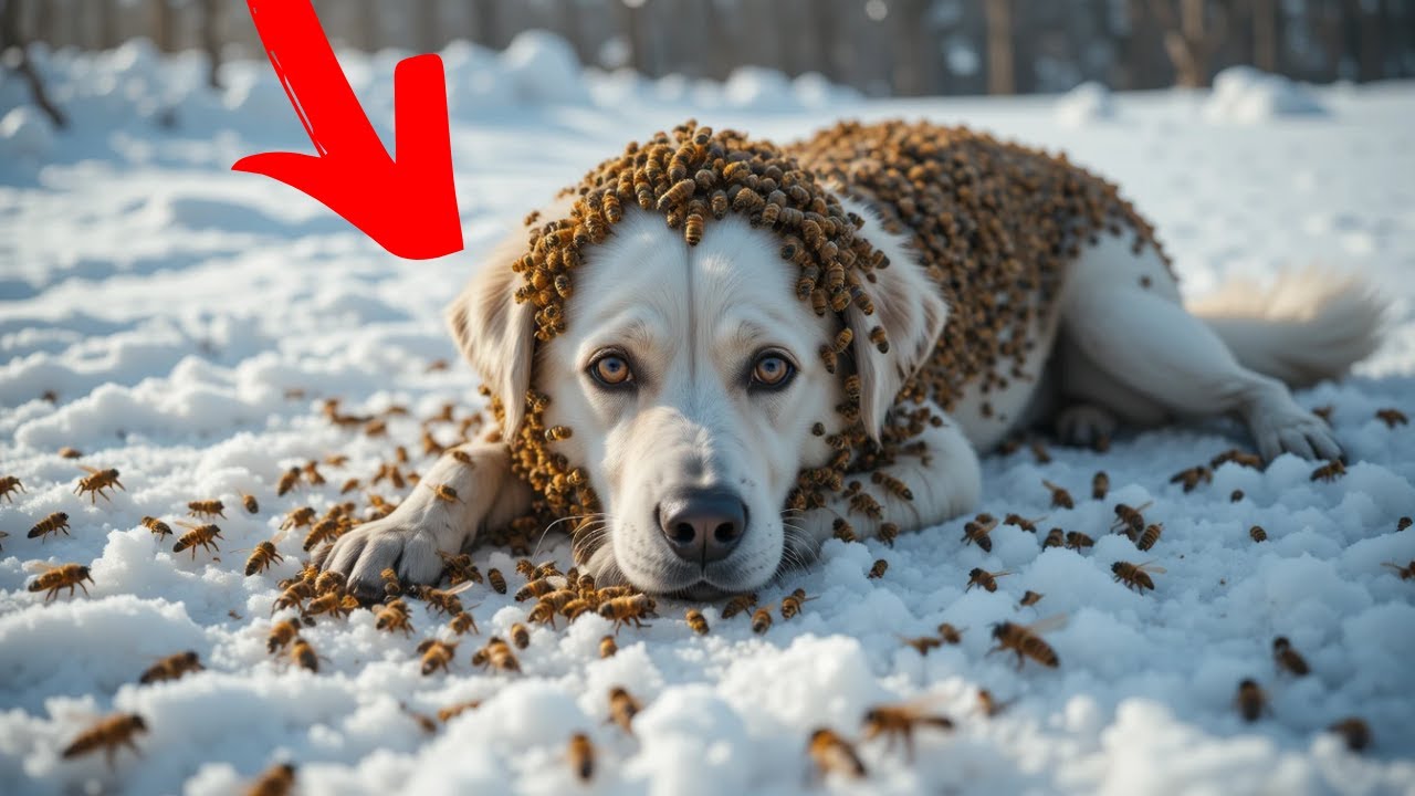 Honey Bees ATTACK Dog and Amazing Rescue Ensues!