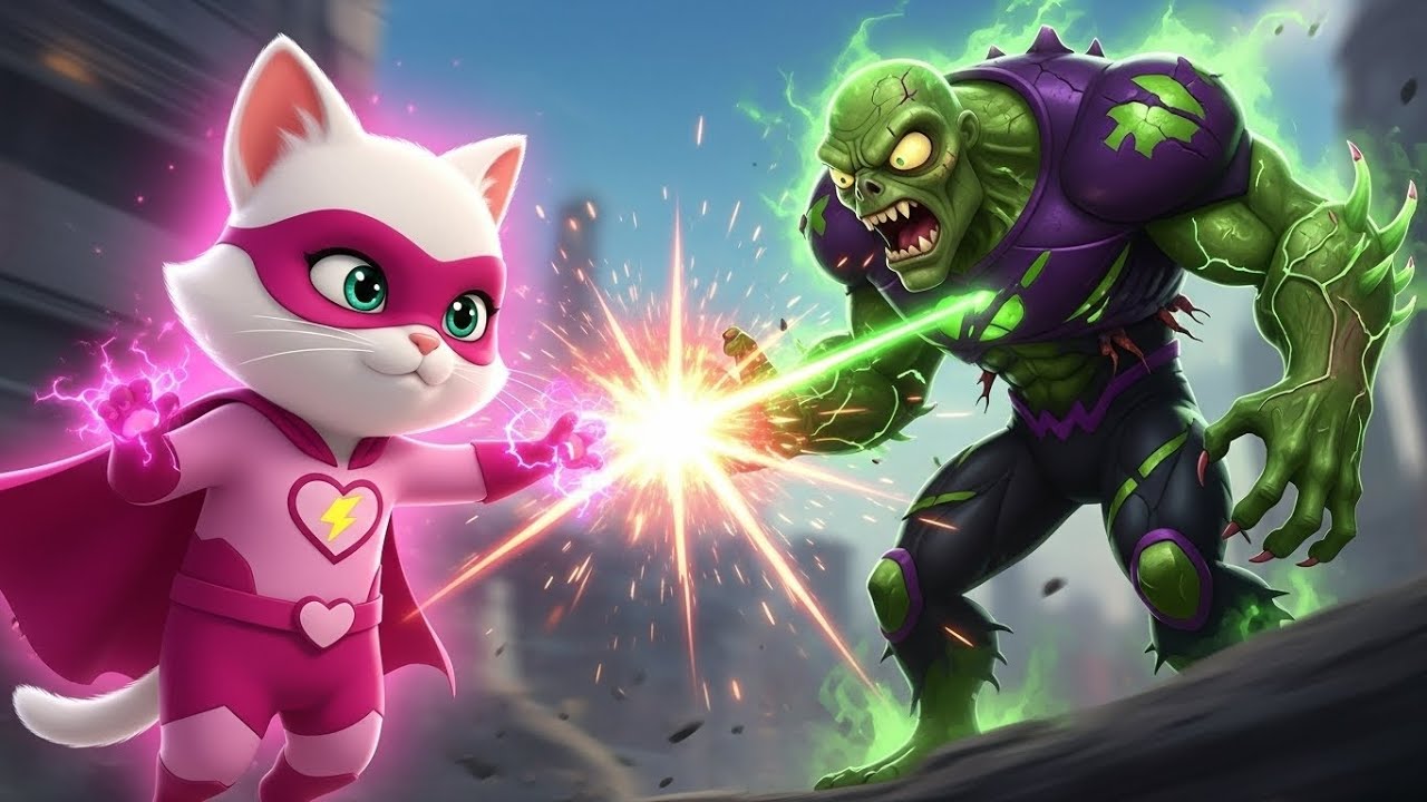 🐱⚠️ When a Mutant Super Monster Returned, the Kitten Faced the Ultimate Battle | AI Cat Story (EP15)