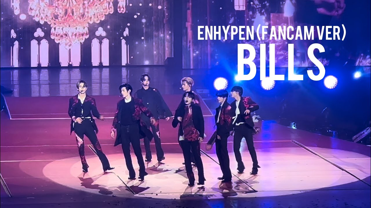 Bills (Fancam) - ENHYPEN | FATE TOUR SINGAPORE |