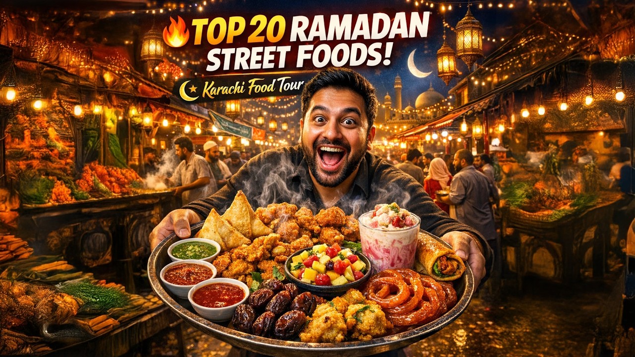 Top 20 Must Try Ramadan Street Food in Karachi | Best Ramadan Food Compilation | Biggest Roza Iftar