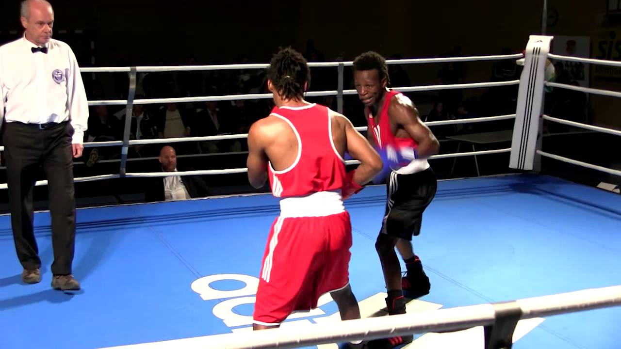 Ismal Adan vs Ronald Serugo - Finale SM Boxning 2014